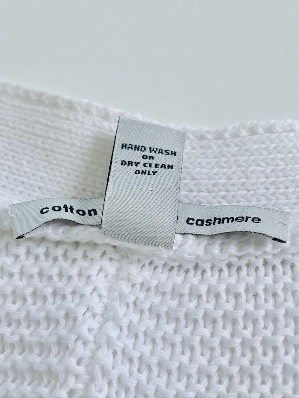 Autumn Cashmere White Knit Button-Front Cardigan | Extra Small - Picture 3 of 7
